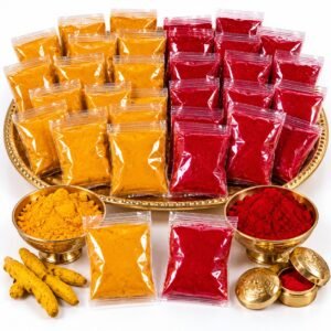 Turmeric and Kumkum