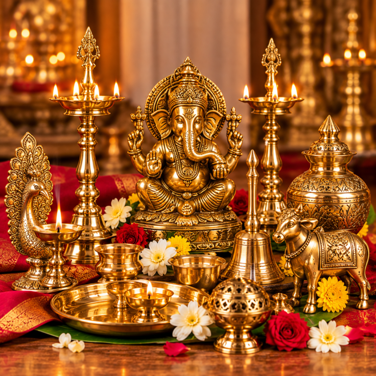 Brass & Copper Pooja Articles